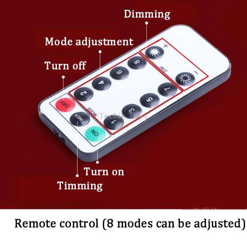 LED Spider Web Lamp with Remote Control Halloween Atmosphere Decoration Props, Power: Battery Box