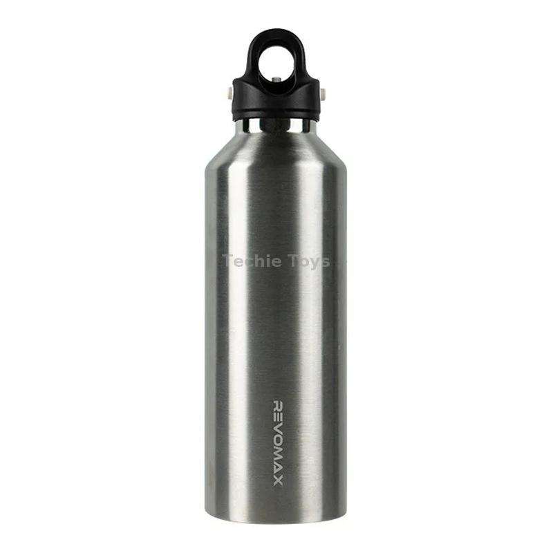 REVOMAX Stainless Steel Vacuum Flask Outdoor Car Vacuum Flask, Capacity 950ml (Space Ash)