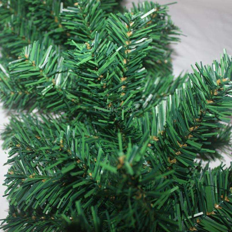 270cm PVC Christmas Decoration Rattan Mall Bar Door Hanging Decoration(With Light)