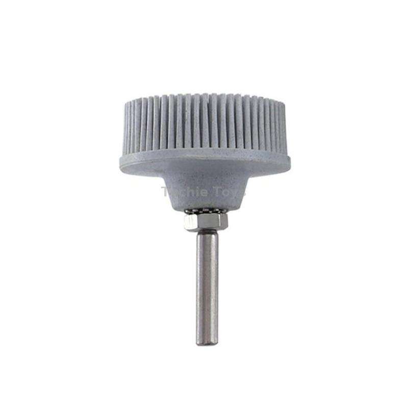 Electric Drill Disc Brush Emery Deburring Polishing Rubber Sanding Brush, Style: 2 Inch White