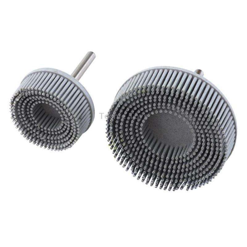Electric Drill Disc Brush Emery Deburring Polishing Rubber Sanding Brush, Style: 3 Inch White