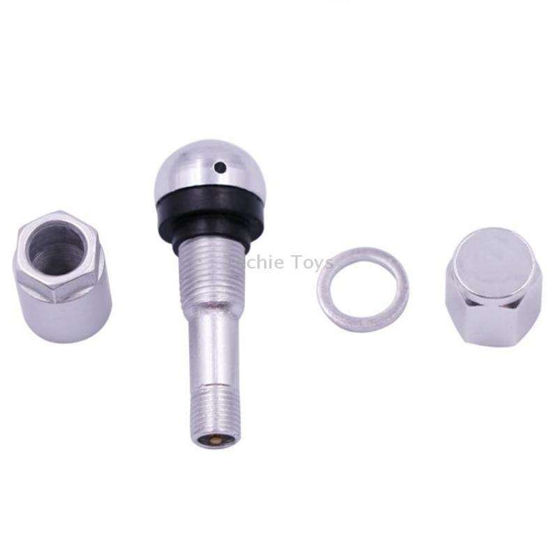 10 Sets Car Tire Air Nozzle Aluminum Alloy Vacuum Tire Hub Car Tire Valve Core Explosion-Proof Unive