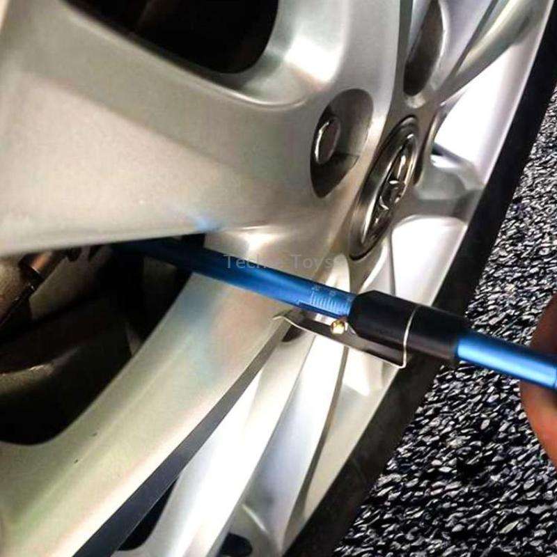 Auto Repair 2 In 1 Testing Tool Brake Pad Thickness Test Pen Car Tire Treated Depth Test Instrument(