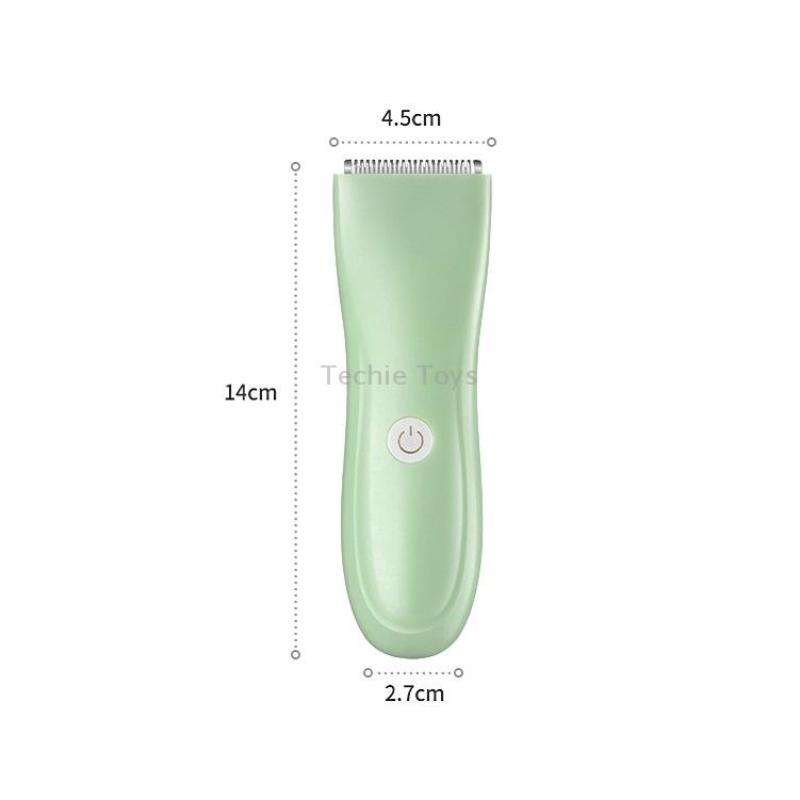Infant And Children Hair Clipper Electric Hair Clipper Rechargeable Shaving Cutter(Green)