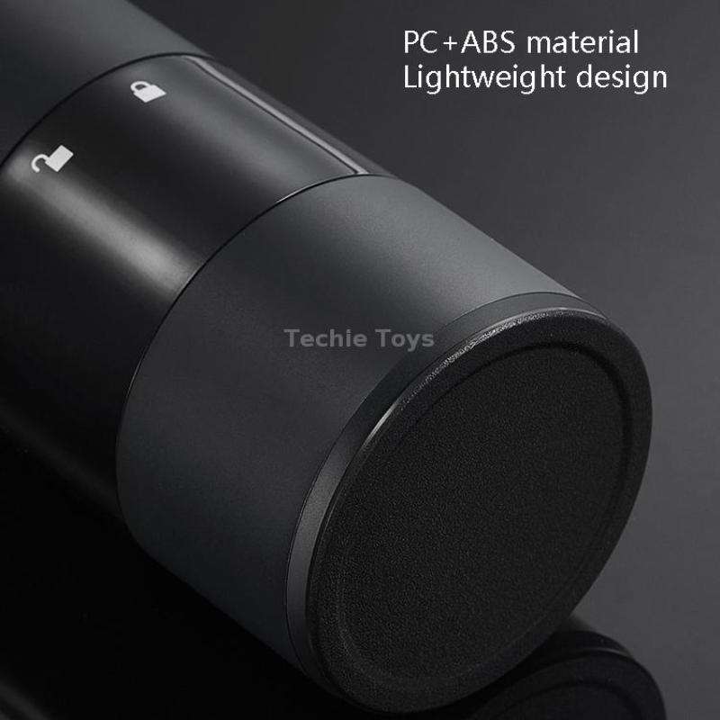BY800 Electric Black Pepper Grinder Charge-Type Pepper Sea Salt Seasoning Grinder(Agate Red)