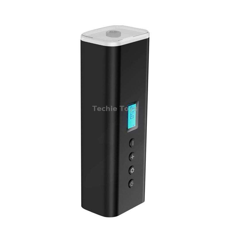 H68 Handheld Mini Wireless Smart Car Inflator Pump Portable Multifunctional Tire Air Pump(Black)