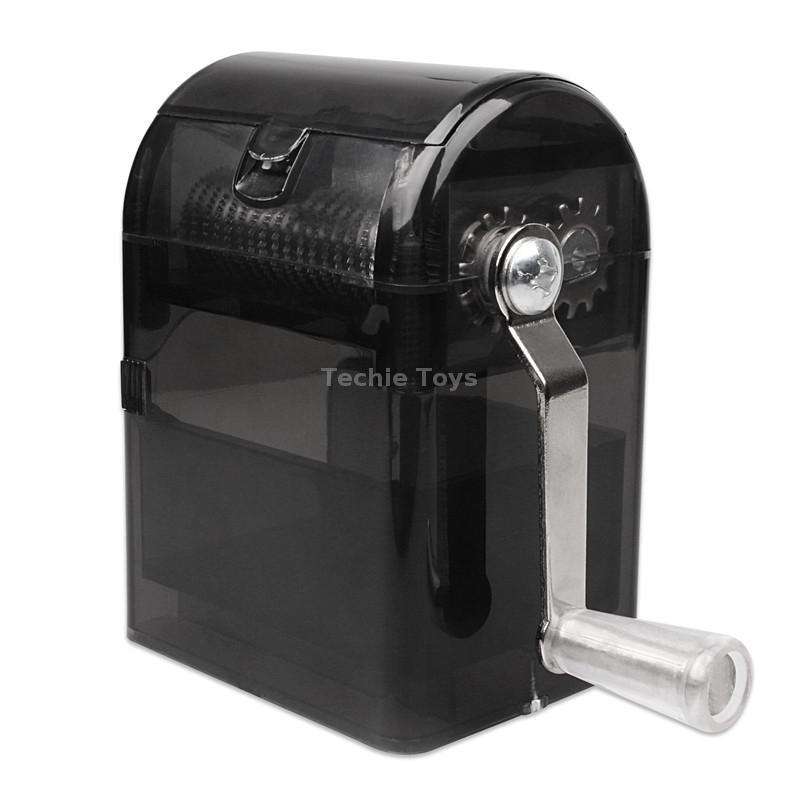 MYQ-053 Hand-cranked Cigarette Grinder Cigarette Puller Plastic Drawer Grinder(Red)