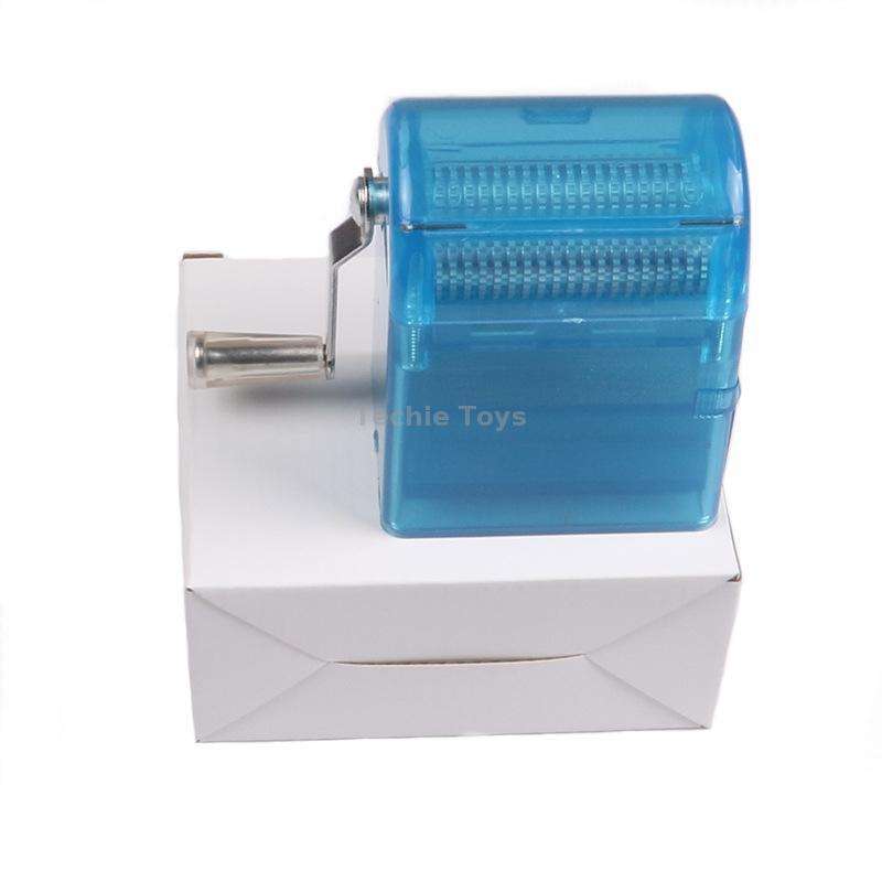 MYQ-053 Hand-cranked Cigarette Grinder Cigarette Puller Plastic Drawer Grinder(Red)