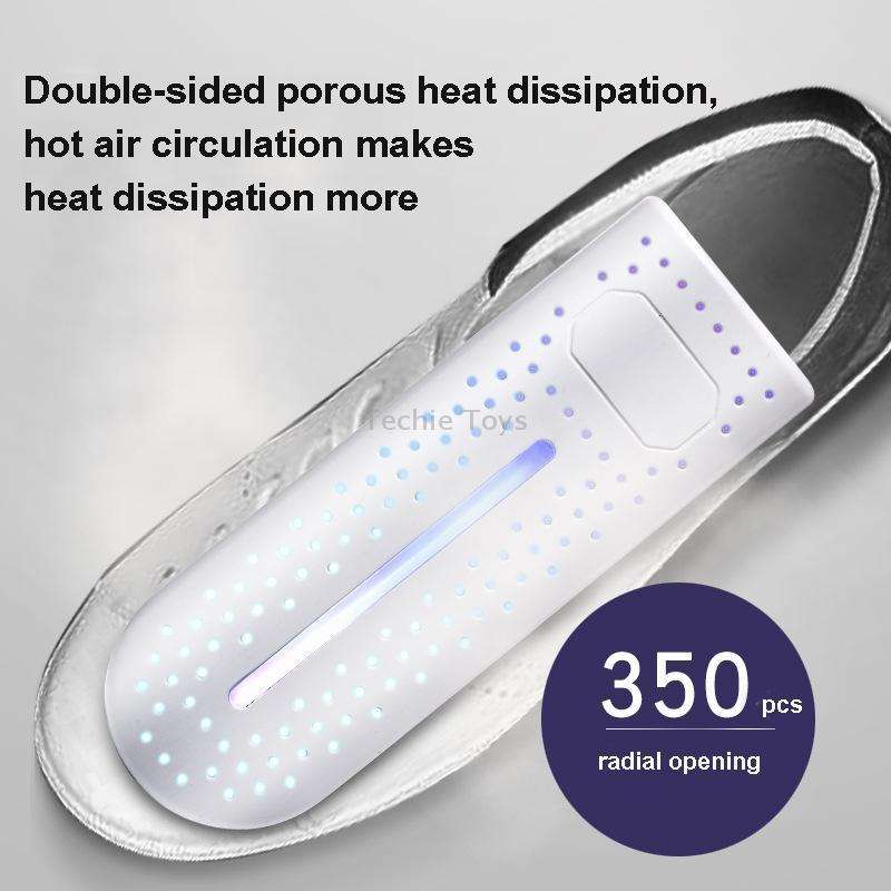 10W Household Shoe Dryer Shoe Deodorant Shoe Dryer Smart Timed Folding Shoe Baker Socks Dryer With P