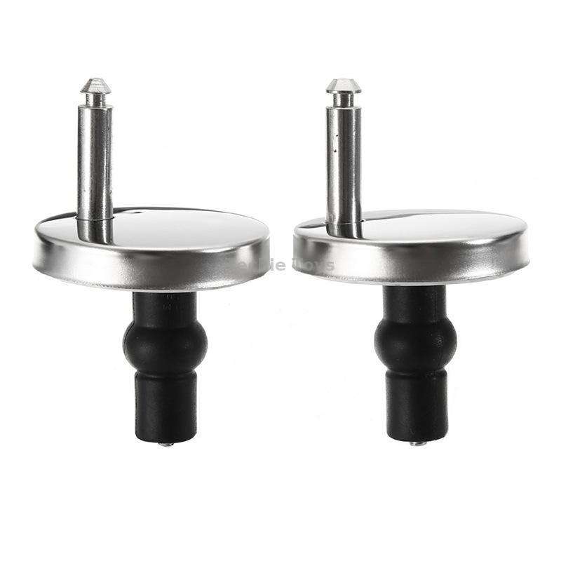 1 Pair 3903 Zinc Alloy Toilet Seat Hinge Installation Nut Quick Release Installation Screw(Toilet Co