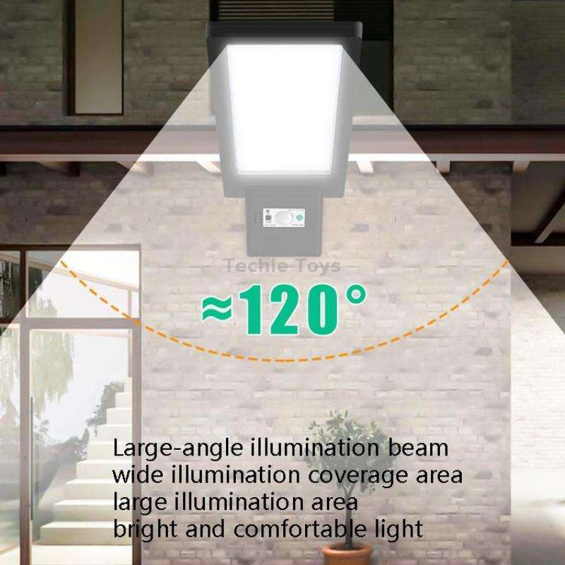 LED Solar Street Lamp Human Body Induction Road Lighting Household Outdoor Garden Light, Style: Body