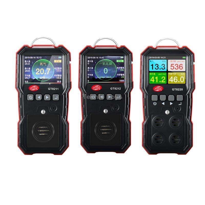 BENETECH GT8220 Flammable Gas + Oxygen + Hydrogen Sulfide + Carbon Monoxide Detector Combustible Gas