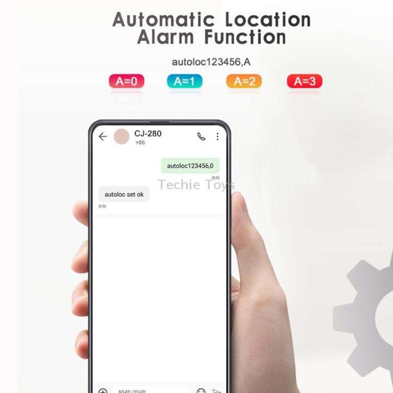 CJ280 GPS Locator Wireless Strong Magnetic Positioning Tracker, Specification: 4G 20000mAh