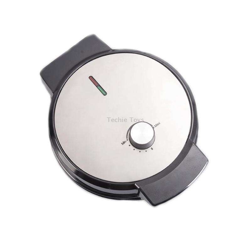 1000W Waffle Maker Breakfast Bread Maker Sandwich Maker Temperature Adjustable Electric Baking Pan(E