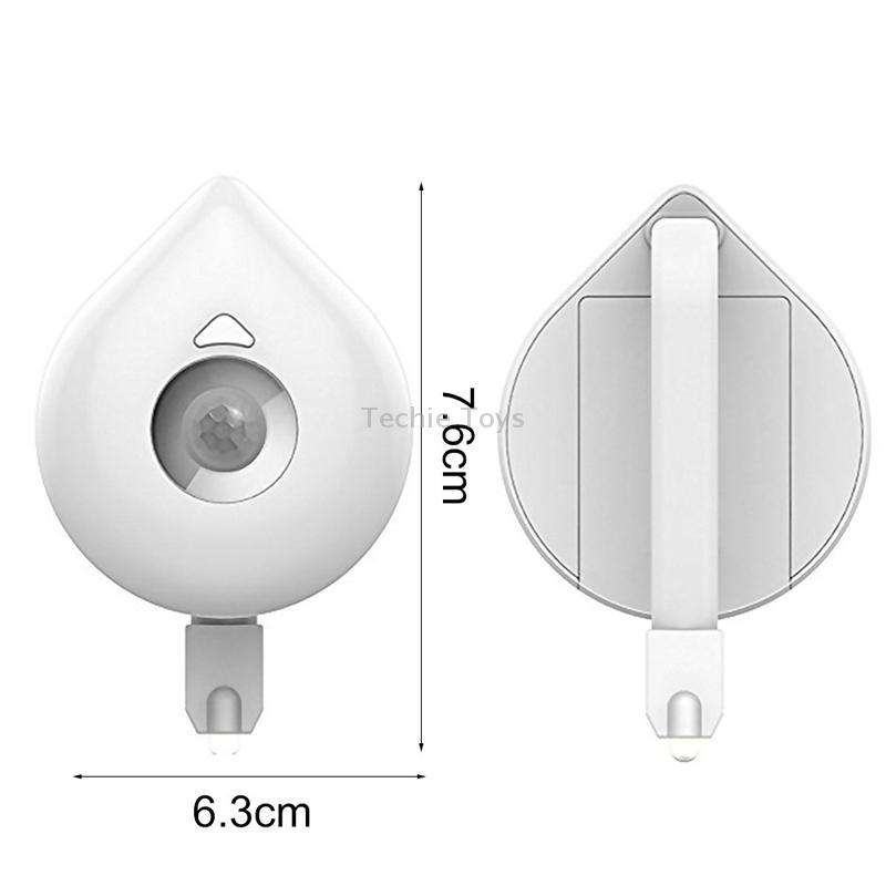 1705 Toilet Light Human Body Induction Night Light LED Toilet Night Light(8 Color)
