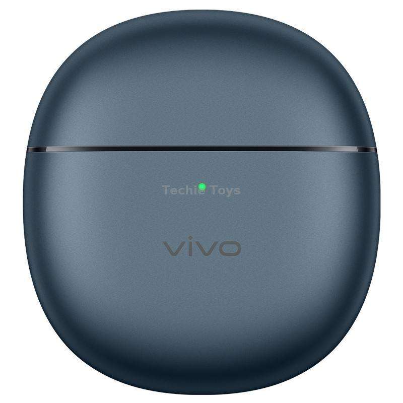 vivo TWS Air Half In-Ear Wireless Dual Microphone AI Call Noise Reduction Bluetooth Earphones(White)
