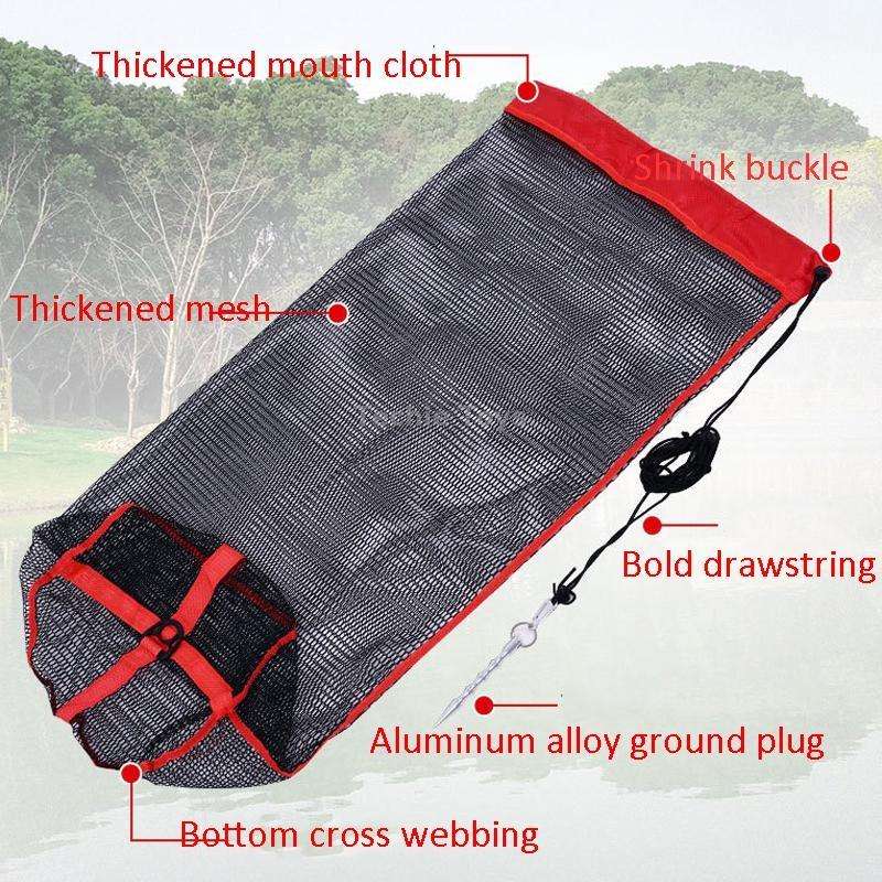 Invisible Fish Guard Thickened Beam Mouth With Ground Insert Net Bag To Loading Fish Bag, Specificat
