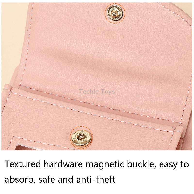 JLF012 Touch Screen Mobile Phone Bag Women Messenger Shoulder Bag(Brown)