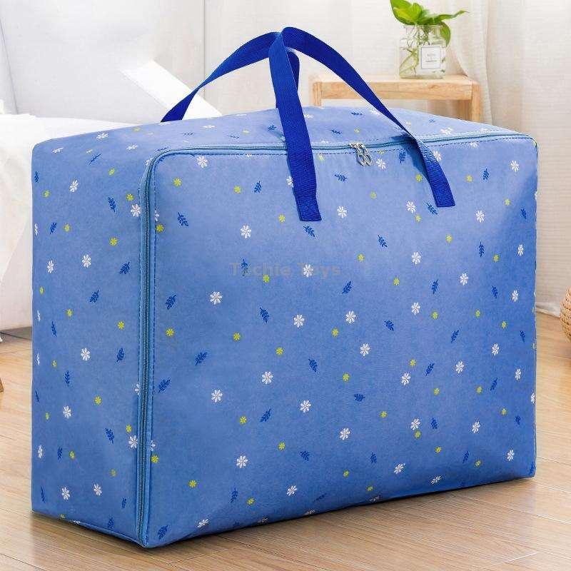 Oxford Cloth Quilt Moisture-Proof & Waterproof Storage Bag Zipper Portable Moving Luggage Bag, Speci
