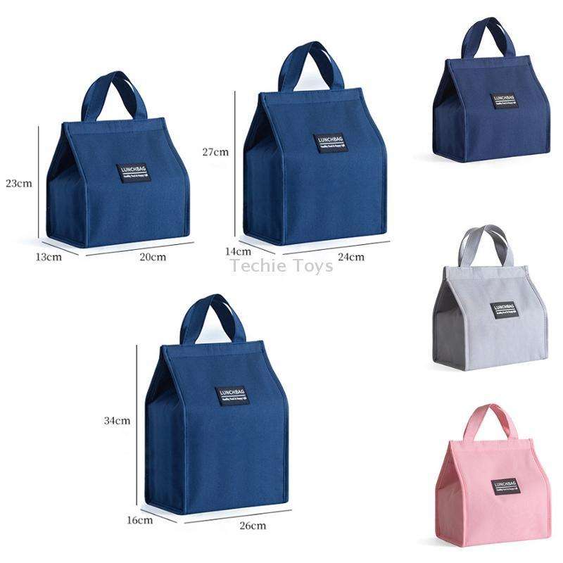 Thickened Aluminum Foil Insulation Lunch Box Bag Waterproof Portable Meal Bag, Specification: 20x23x