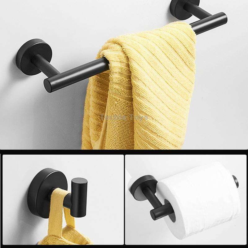 4 PCS / Set 450604G 304 Stainless Steel Towel Rack Set Towel Rack, Size: 50cm