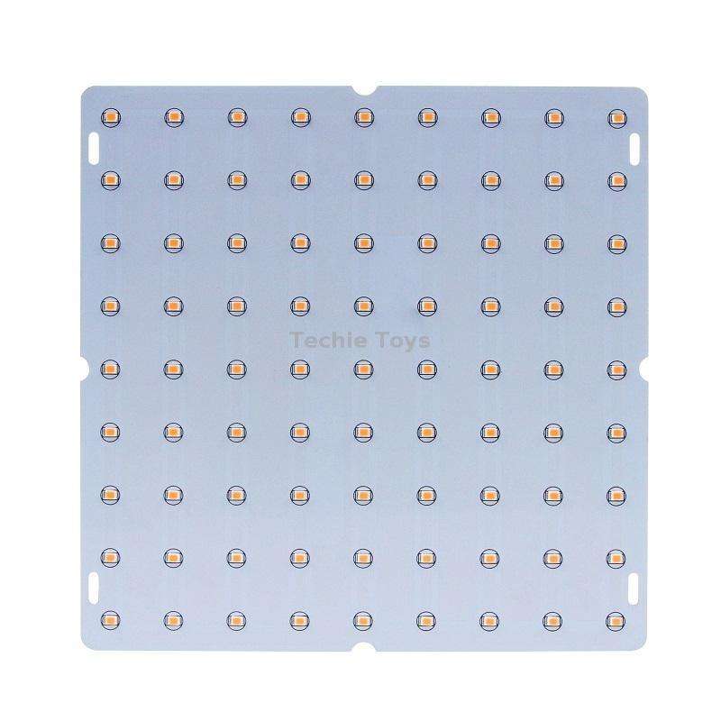 LED Plant Growth Light Indoor Quantum Board Plant Fill Light, Style: D2 25W 81 Beads EU Plug (Pink P