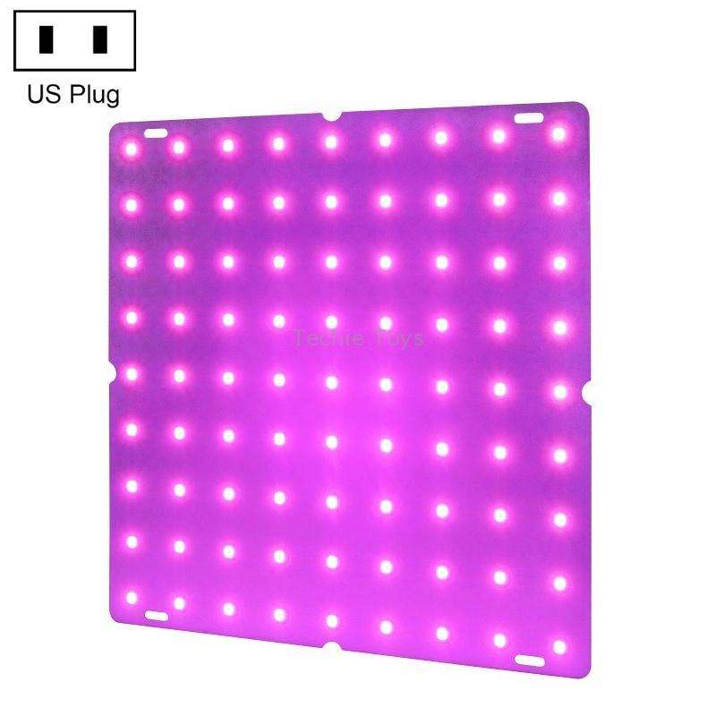 LED Plant Growth Light Indoor Quantum Board Plant Fill Light, Style: D2 25W 81 Beads US Plug (Pink P