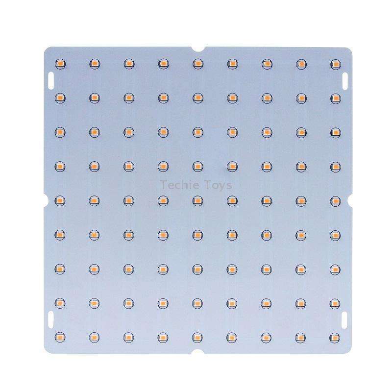 LED Plant Growth Light Indoor Quantum Board Plant Fill Light, Style: D2 25W 81 Beads UK Plug (Pink P