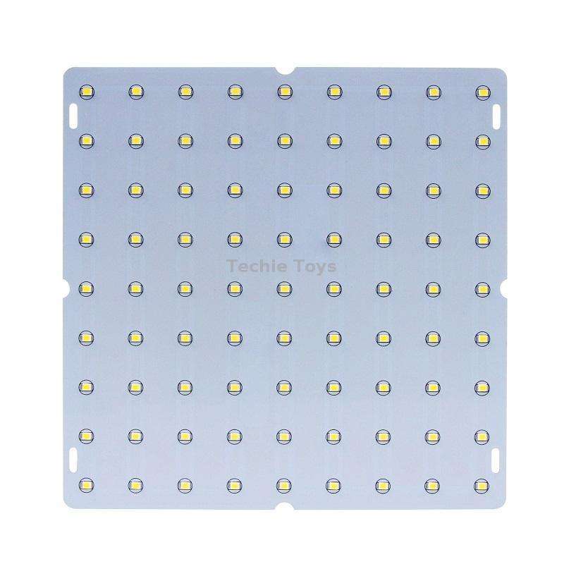 LED Plant Growth Light Indoor Quantum Board Plant Fill Light, Style: D3 25W 81 Beads EU Plug (Sun Li