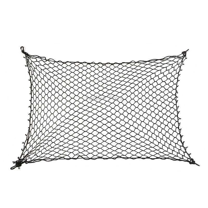 Car Pet Isolation Net Car Back Seat Dog Barrier Safety Net(120x70cm 4 Side Rubber Band)