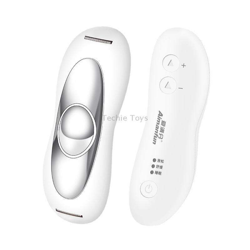 Aimanfun 904 Micro-Current Sleep Aid Portable Wireless Fast Sleep Device(White)