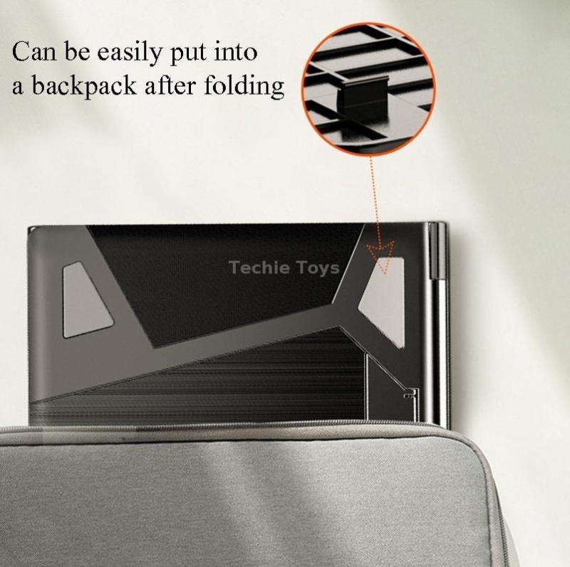 N5 Laptop Stand Portable Double-Layer Multi-Gear Adjustment Heightening Folding Plastic Heat Dissipa