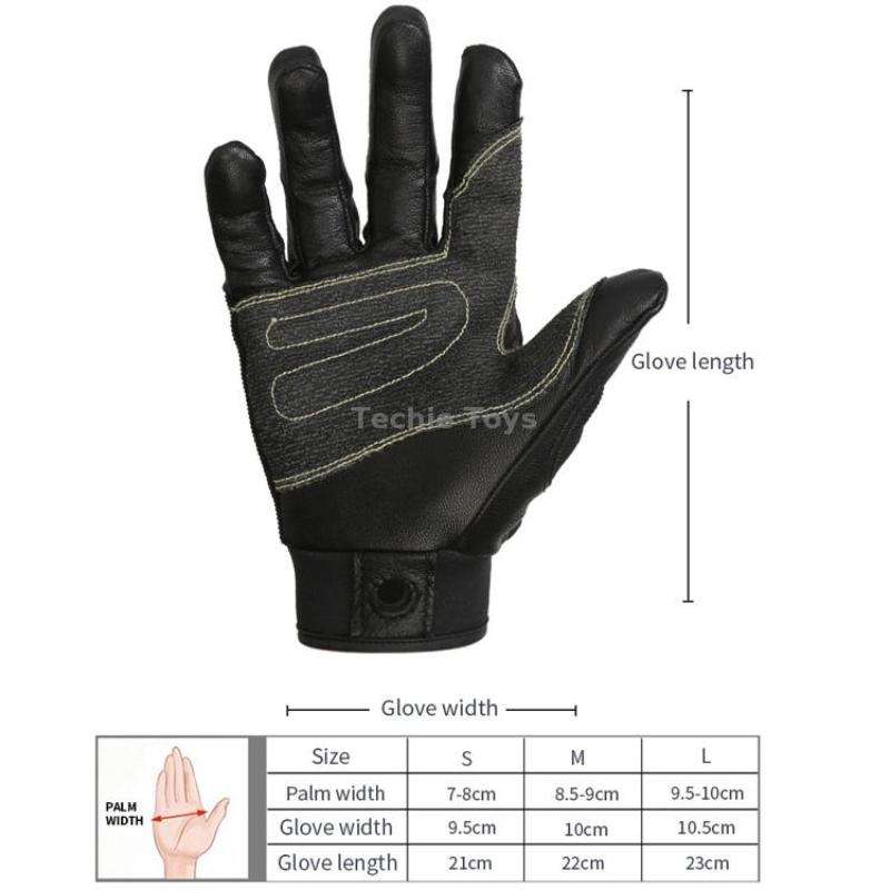 XINDA H-ST01 Outdoor Rope Drop Gloves Fitness Training Rope Drop Cave SRT Downhill Gloves, Size: M