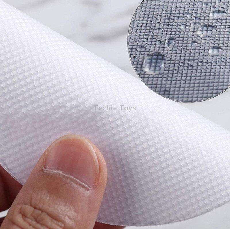 20 PCS / Pack 10cm Bathroom Steps Round PEVA Non-Slip Stickers(White)