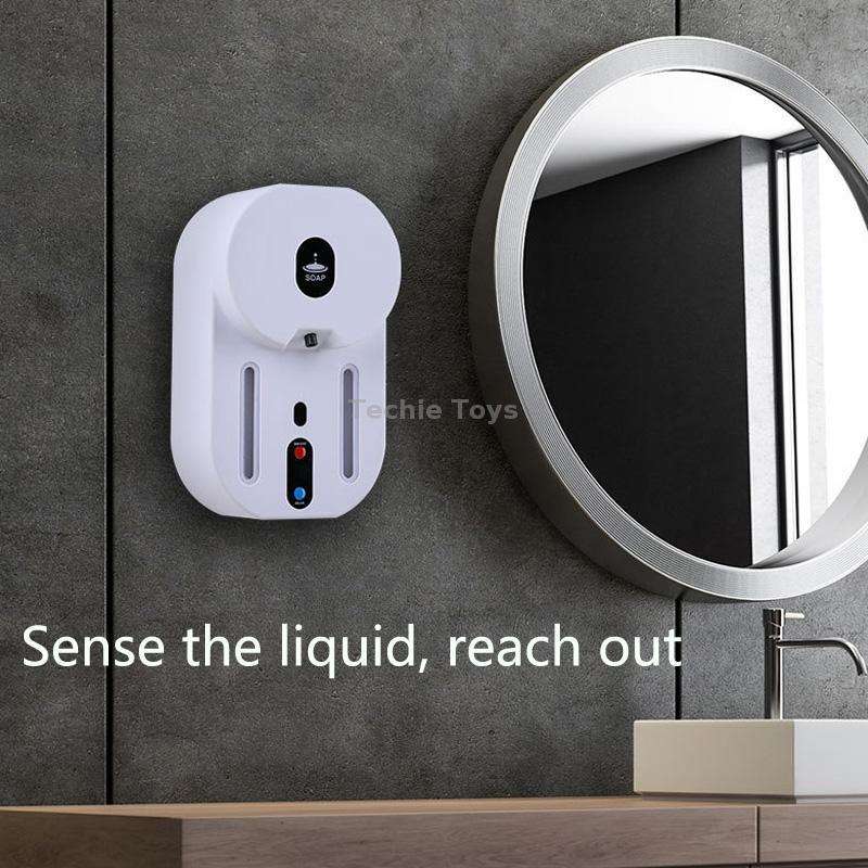 KLC-600 Automatic Induction Soap Dispenser Foam Hand Washing Device, Style: Battery Spray Version