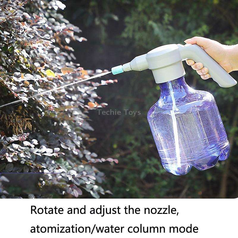3L Household Garden Electric Watering Can Sprayer, Specification: Purple + Universal Nozzle