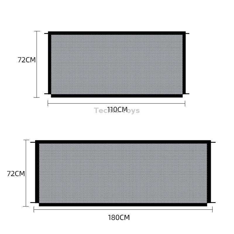 Pet Protective Fence Dog Isolation Net, Size 180x72cm