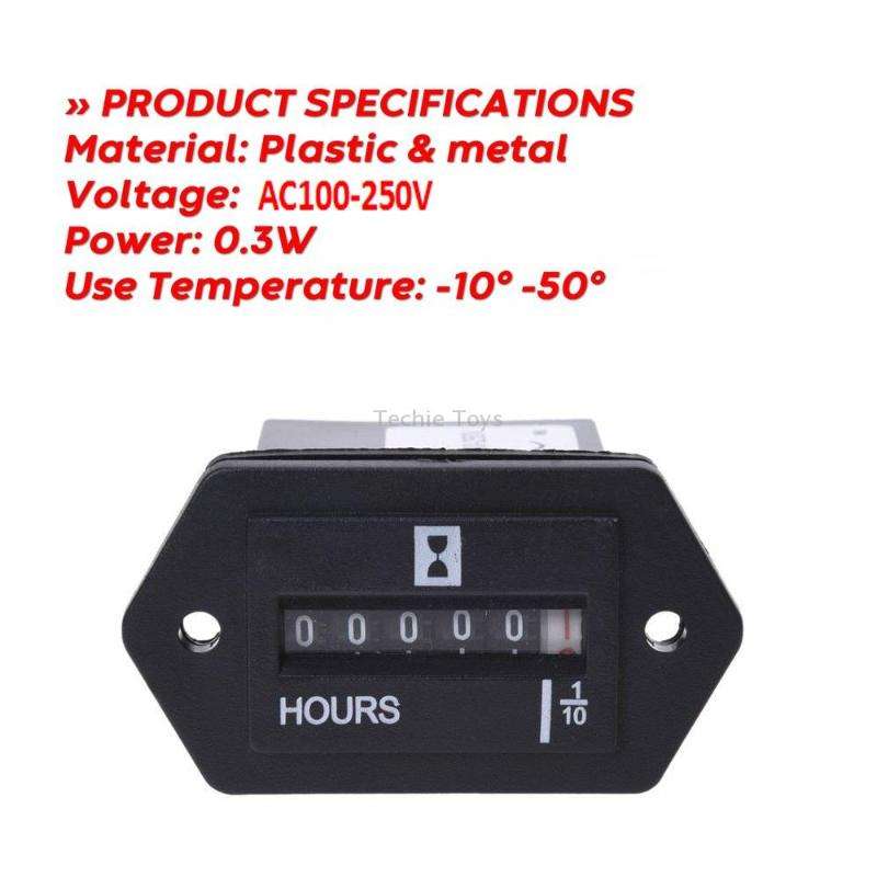 AC100-250V Generator Excavator Industrial Timer