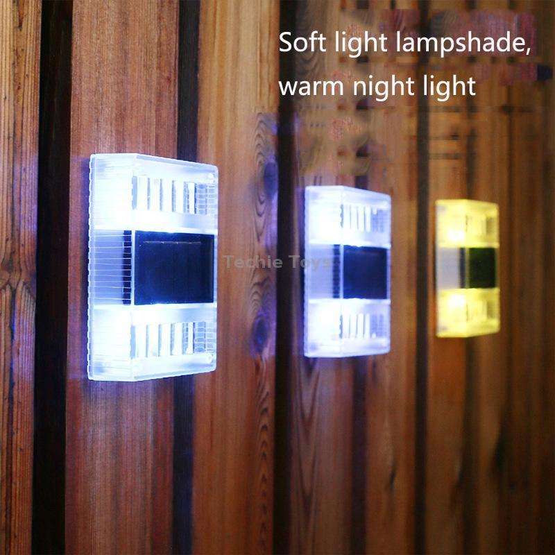 6 LED Solar Night Light Home Outdoor Decorative Garden Lamp(Colorful Light)