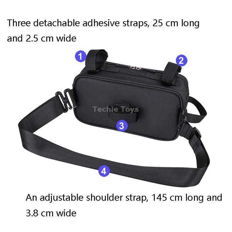 Rhinowalk X21921 2.5L Waterproof Bicycle Front Hanging Bag, Colour: Water Repellent (Matt Green)