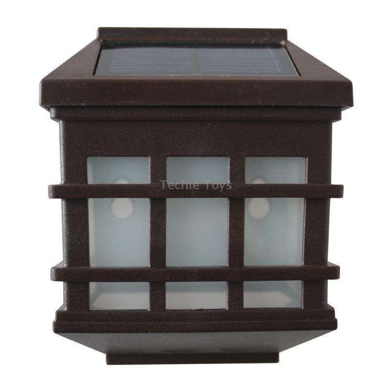5180113 Solar Outdoor Waterproof Panes Wall Light(White Light)