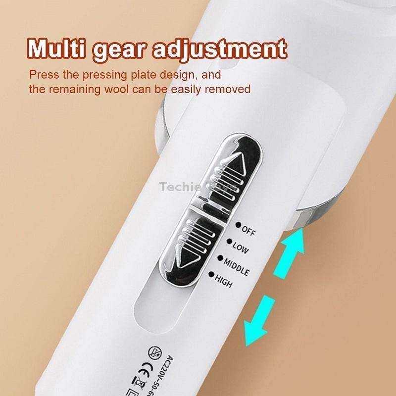Pet Electric Comb Cat And Dog Brushing Cleaning Hair Dryer, Specification: UK Plug(3 Generation 866