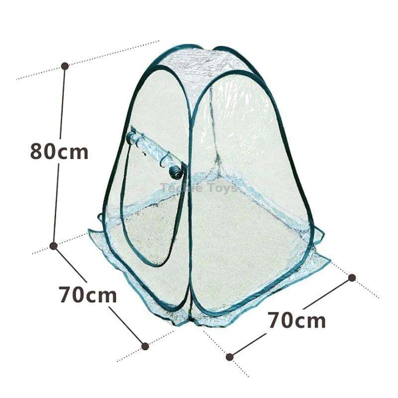 Foldable Portable Gardening Rain-Shading Greenhouse, Specification: 70x70x80cm