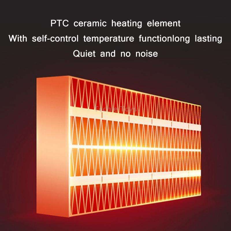 Household Multifunctional Intelligent Temperature Control Small Heater, Specification: EU Plug