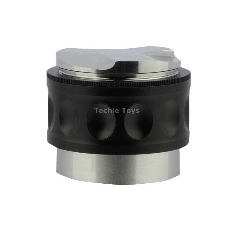 YK33258 Stainless Steel Double-Ended Coffee Cloth Dispenser, Size: 58mm(Black Finger Buckle Type)