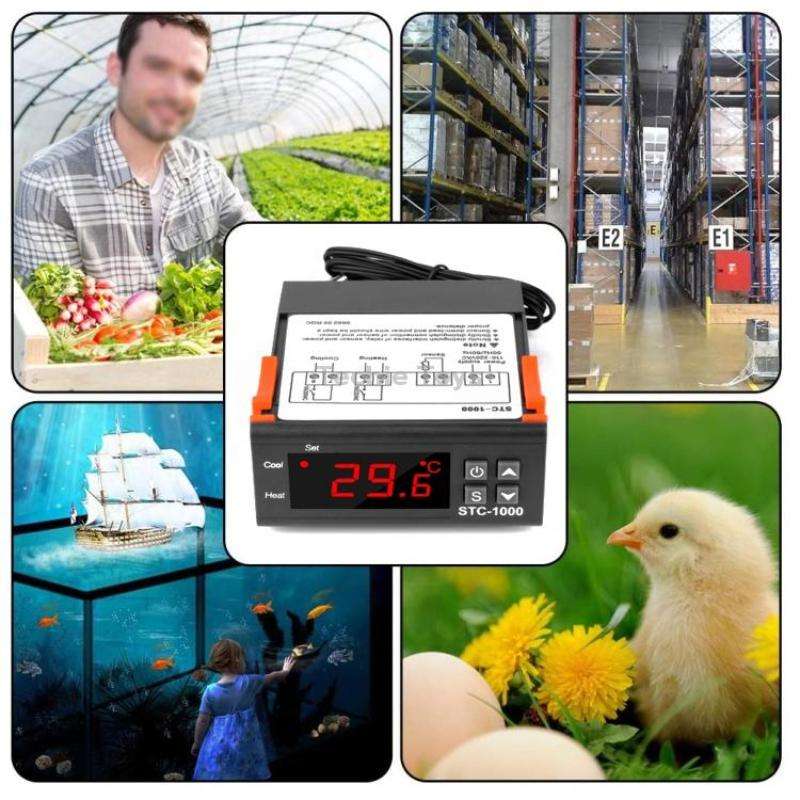 STC-1000 Aquarium Incubation Seafood Machine Electronics Number Microcomputer Temperature Controller