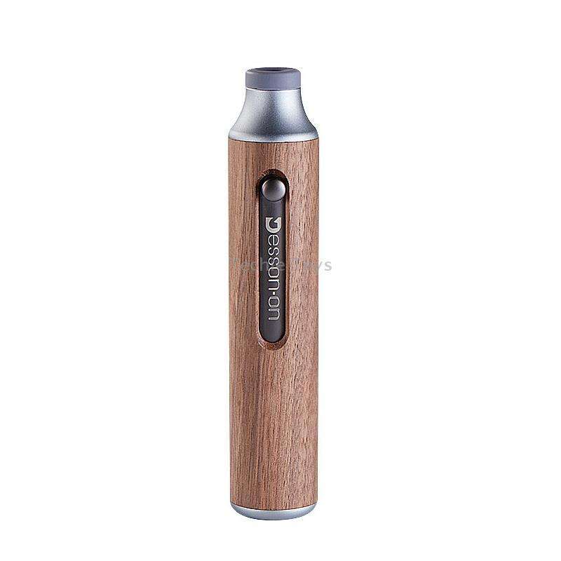 KURKE Anti-Smoke Ash Falling Cigarette Cover Car Ashtray, Colour: Walnut