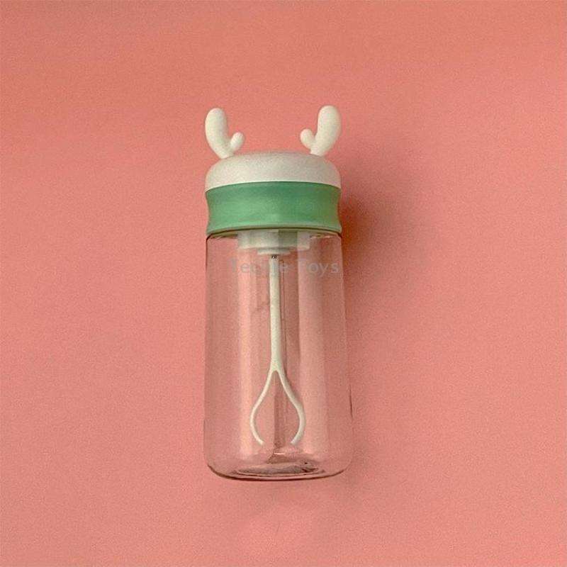 V7 Automatic Electric Stirring Cup Plastic Shake Cup(Light Green)