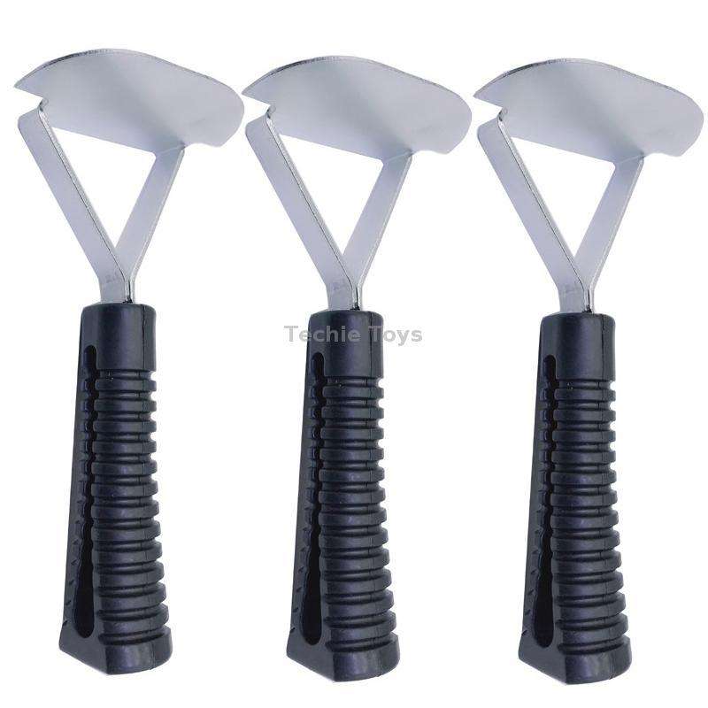3 PCS Car Tire Repair Tool Tire Scraper(Black)