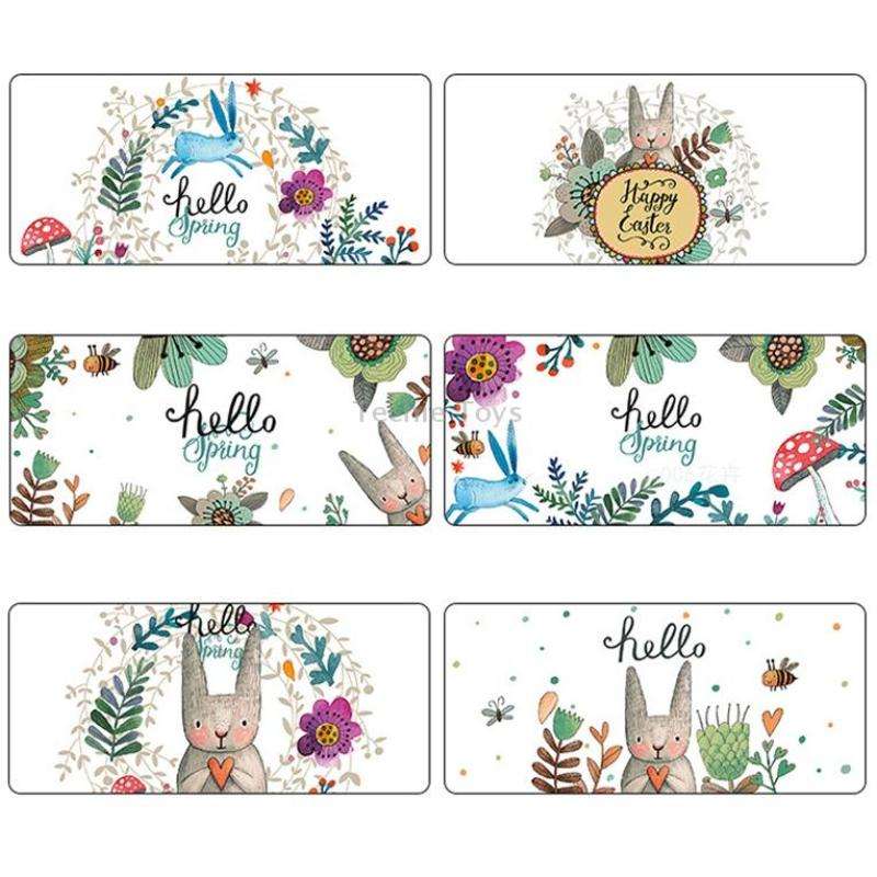 Cute Cartoon Non-Slip Desk Mat, Size: 400 x 900 x 1.5mm Not Overlocked(006)